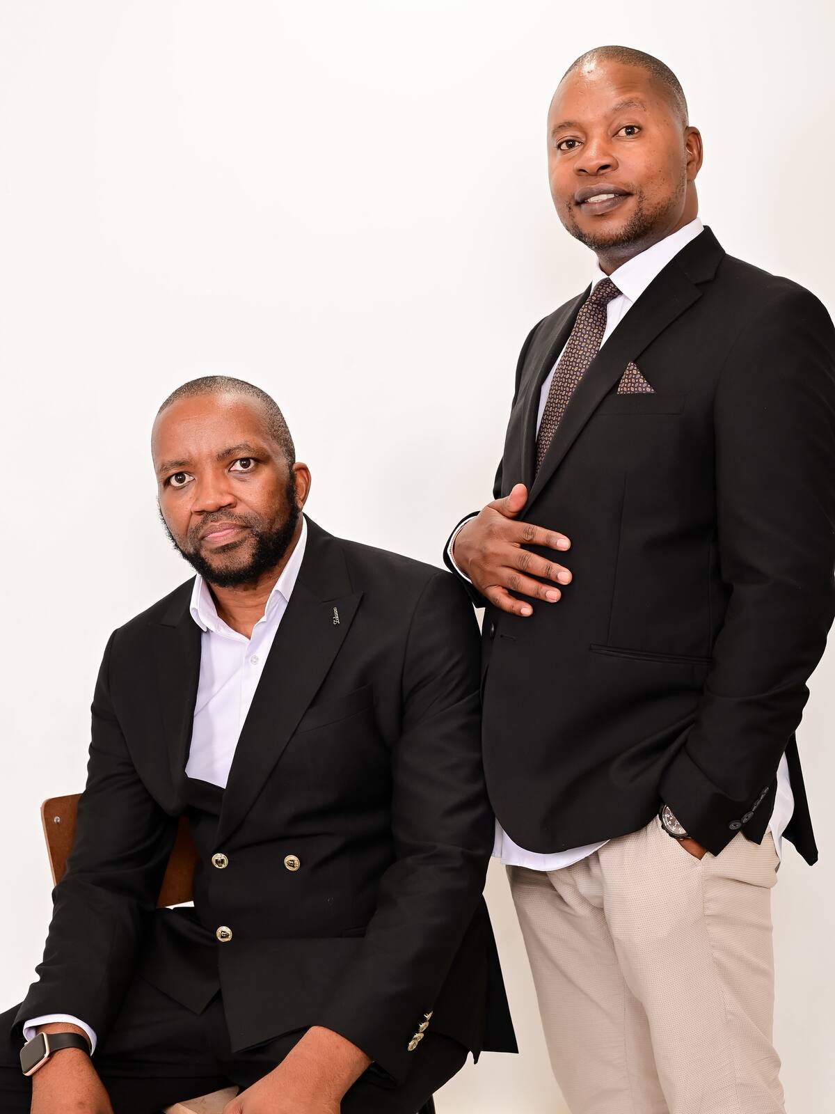 Two members of the HomeLand leadership team